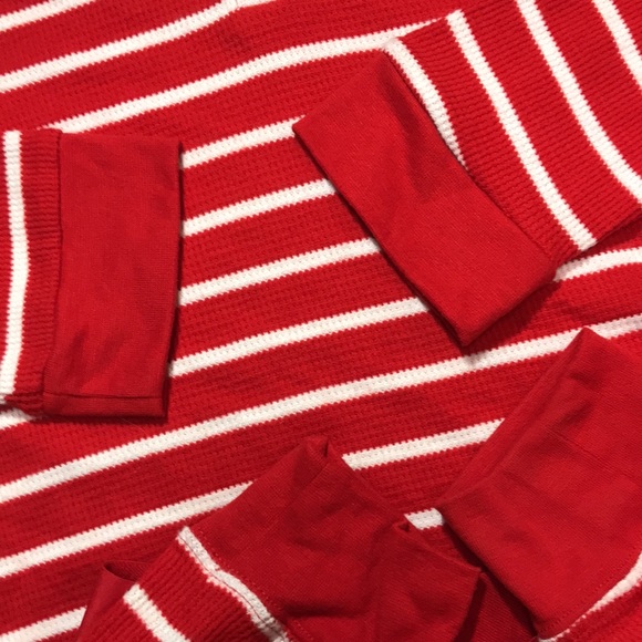 Target Red Striped Woman’s Pajamas Set Size XS | NWOT - Picture 4 of 7